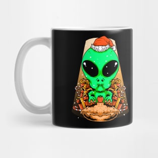 Christmas Alien Mug